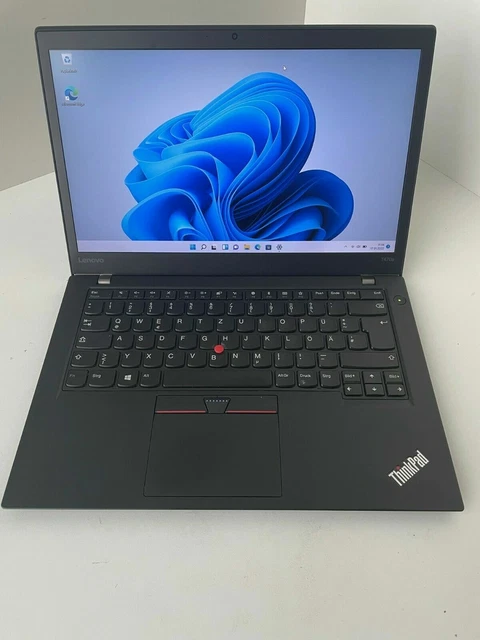 Lenovo ThinkPad T470s i5-7300u 8GB 256GB SSD Windows 11 Pro FHD Cam  Mwst #S72