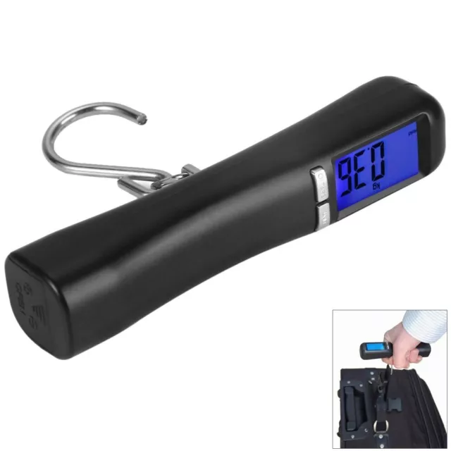 50KG Digital Travel Portable Handheld Weighing Luggage Scales Suitcase Bag LCD