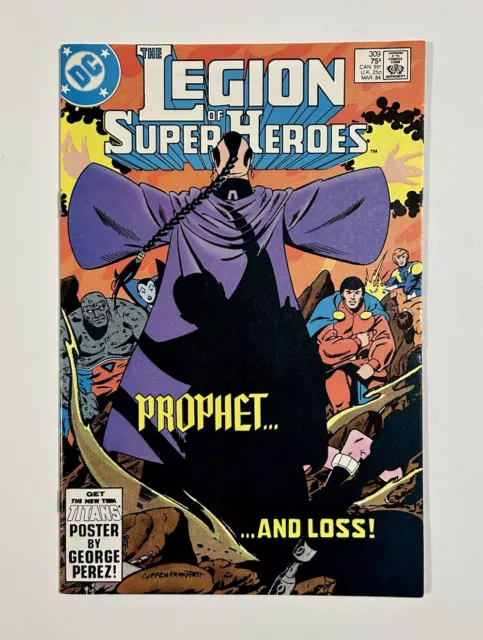 Legion of Super-Heroes #309 DC Comics 1984 VF/NM