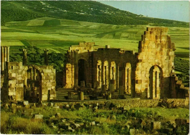 CPM AK Volubilis- Basilique et le capitol MAROC (881241)
