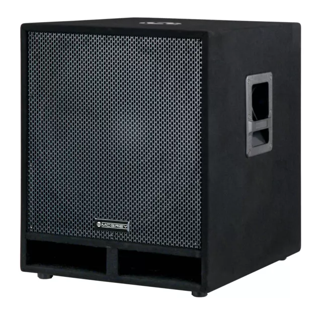 DJ PA Subwoofer Disco Bass Party Box 45cm (18") Woofer Bass-Reflex System 1800W