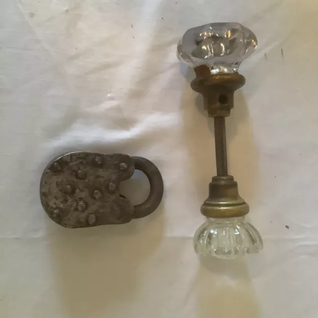 Vintage Lock and Door Knob