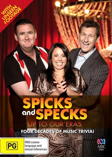 SPICKS AND SPECKS "UP TO OUR ERAS"    ABC  very good condtion dvd region4  t22