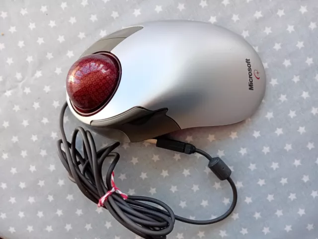 MICROSOFT TRACKBALL EXPLORER USB PS2 PC Mouse 1.0 track ball