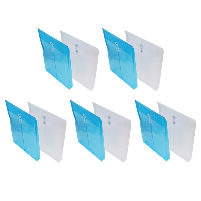 DOCUMENT FOLDER PVC File Bag Assorted Color Folders for Papers and ...