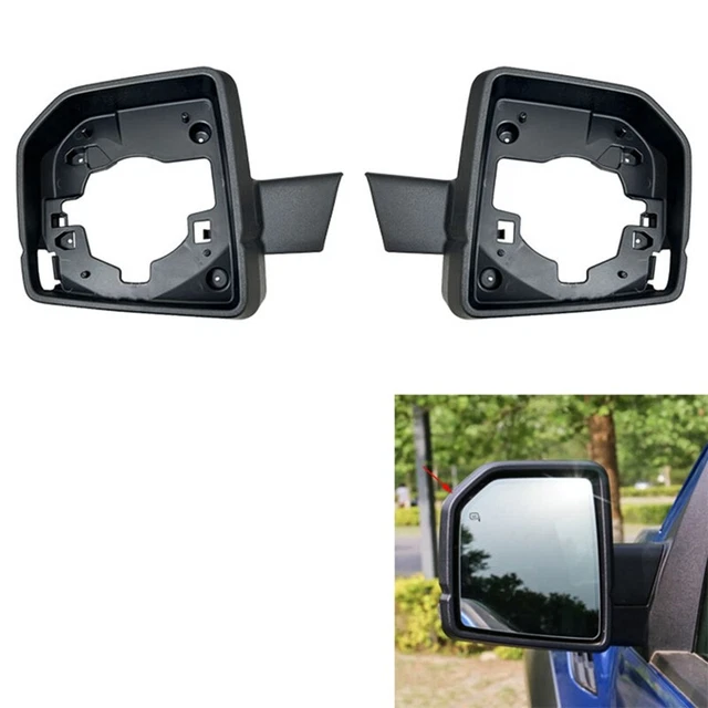 Copertura telaio in vetro specchio posteriore auto specchio laterale supporto base ornamentale X9D6