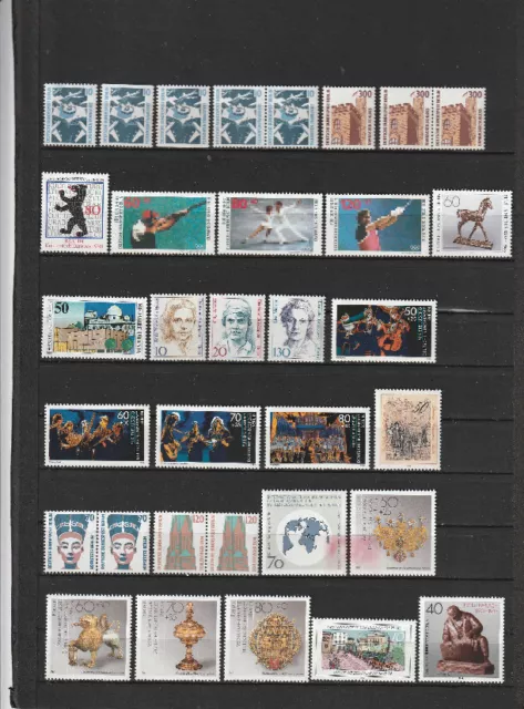 TIMBRES ALLEMAGNE BERLIN - ANNEE 1988 - NEUF **  - COTE 126,20 euros