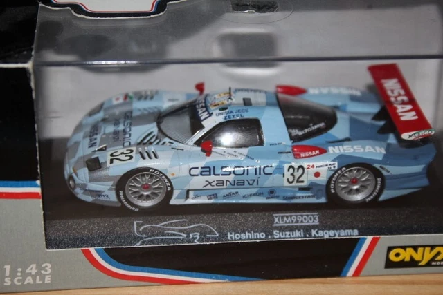 Nissan R380 GT1 Kyosho 1/43 – N°32 Calsonic, 24h Du Mans 1998, Collection état Neuf