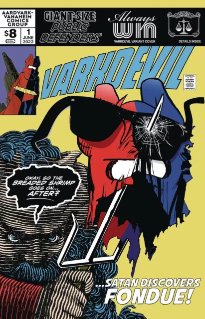 Giant Size Public Defenders One Shot Cvr B Aardvark Vanaheim Comic Book