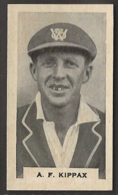 Phillips Overseas-Test Cricket 1932 (Bdv Back)-#34- New South Wales - Kippax