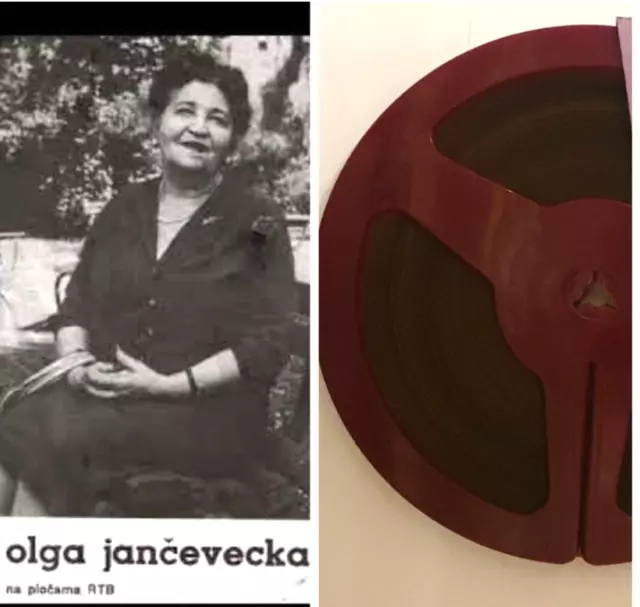 Olga Janсevecka - Russian Gypsy Romances #1 Reel to Reel Tape 350 m LISTEN VIDEO