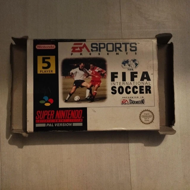 Fifa International Soccer Complet Super Nintendo Snes