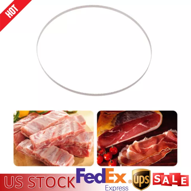 1650mm×0.56mm x W16mm 5pcs 4TPI Band Saw Blade Endless Meat Bone Butcher Cutter
