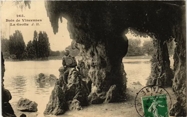 CPA PARIS 12e-Bois de Vincennes-La Grotte (322765)