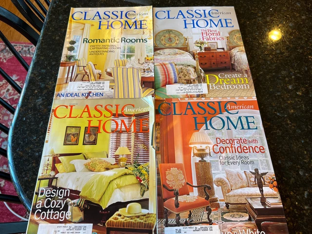 Classic American Homes Colonial Homes Magazines Lot of 4, 2001 Yr Vol 26 1,3,4,5 Classic American Homes Colonial Homes Magazines Lot of 4, 2001 Yr Vol 26 1,3,4,5