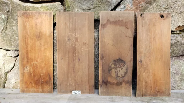 Reclaimed Drawer Bottoms Pine Single Board Hand Planned 1837 Chamfered Edge Lot4
