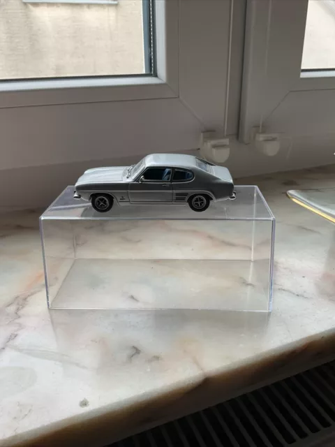 Ford Capri ,1969,Minichamps, 1:43, Silber, Neuwertig