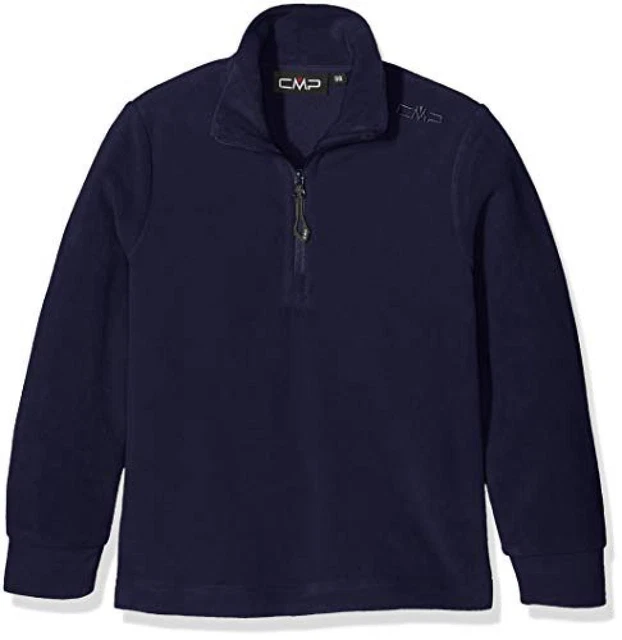 (TG. 92) CMP Micro Pile Arctic Fleece, Bambino, Black Blue, 92 - NUOVO