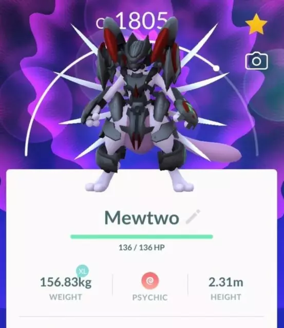 Pokémon Go Armored Mewtwo for trade