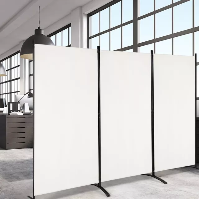 3 Panels Protective Screen Room Divider Folding Room Partition Wall Furniture