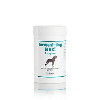 Integratore per cani Ferment-Dog Maxi, fermenti lattici e intestino, 10-30 cps