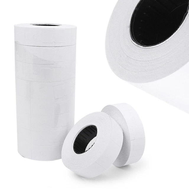 10pcs Price Label Rolls Retail Store Pricing Gun Sticker Tag Refill For MX-6600