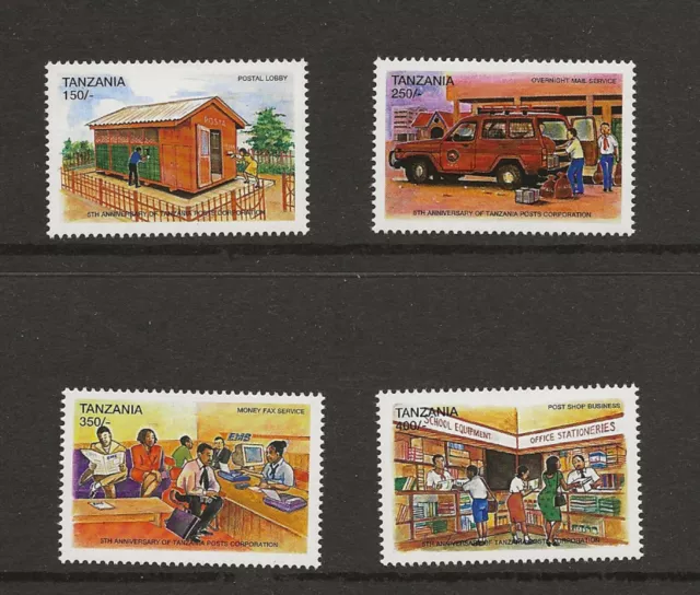 Thematic Stamps  TANZANIA 1999 Tanzania Post set of 4 sg.2153-6 MNH