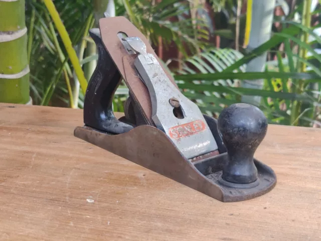 Vintage Stanley Bailey No 4 Wood Plane Made in England