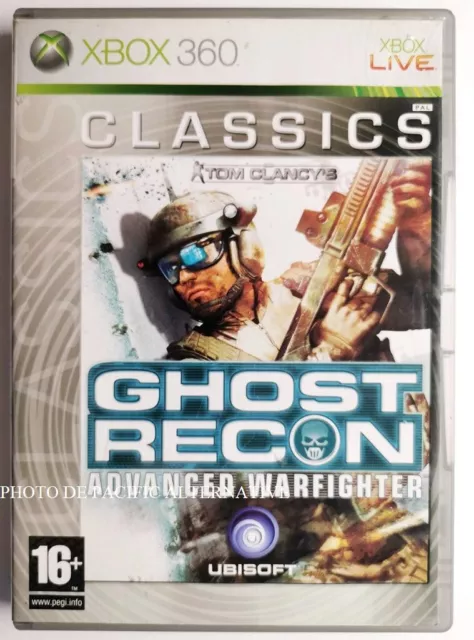 jeu GHOST RECON ADVANCED WARFIGHTER 1 pour XBOX 360 en francais game spiel X360