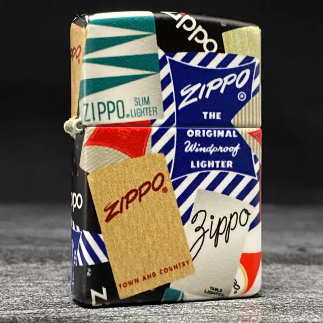 ZIPPO FLAME DESIGN Lighter STRIPED COLORS 48996 Sealed NEW Mint in Box  $27.16 - PicClick