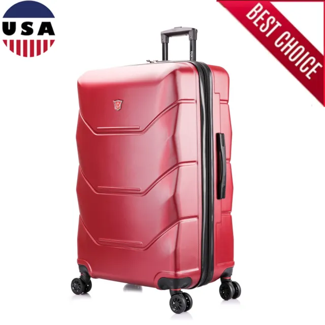 30-Inch Travel Luggage Expandable Hardside Spinner Lightweight Silent Waterproof