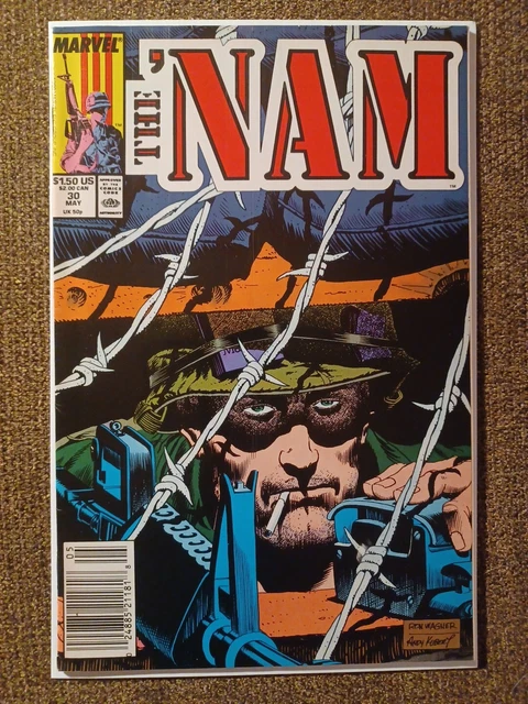 The Nam #30 (1989, Marvel Comics) *Newsstand ~VF~