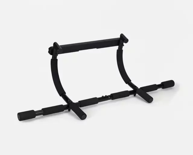 Pull Up Chin Up Bar Doorway Wall Exercise Home Gym Workout Fitness Abs Portable