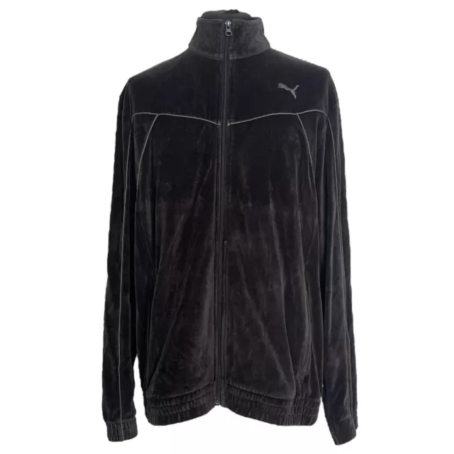 Puma velvet tracksuit mens shop