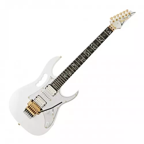 IBANEZ - JEM7VP WHITE - Guitare électrique 6 cordes signature Steve Vai