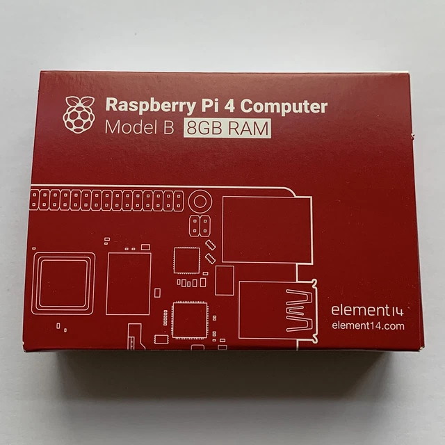 RASPBERRY PI 4 Model B 8GB RAM Starter Kit New Black and Grey £155.00 ...