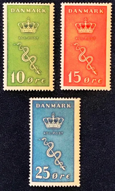 Denmark 1929 Cancer Research & Treatment - MNH - OG - Complete Series - XF/VF