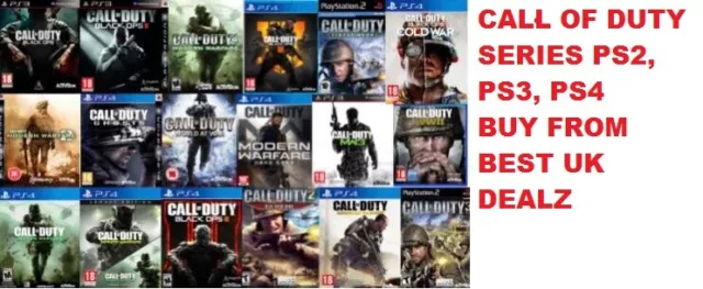 Call of duty ps3 series 2025 list