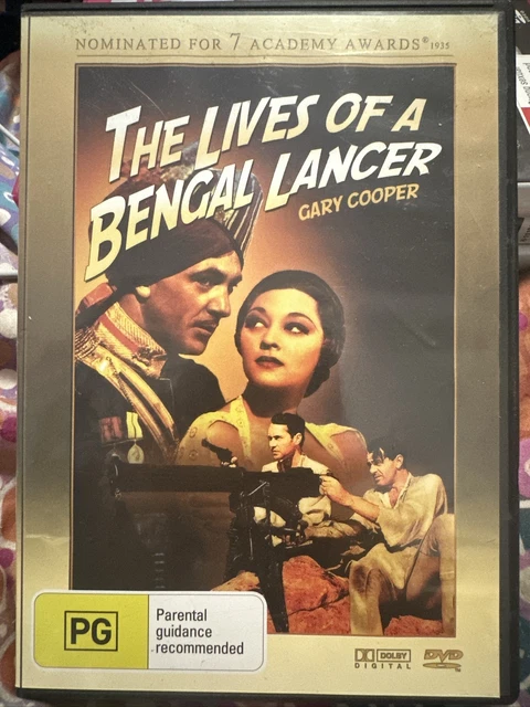 The Lives of a Bengal Lancer DVD Gary Cooper War Movie 1935