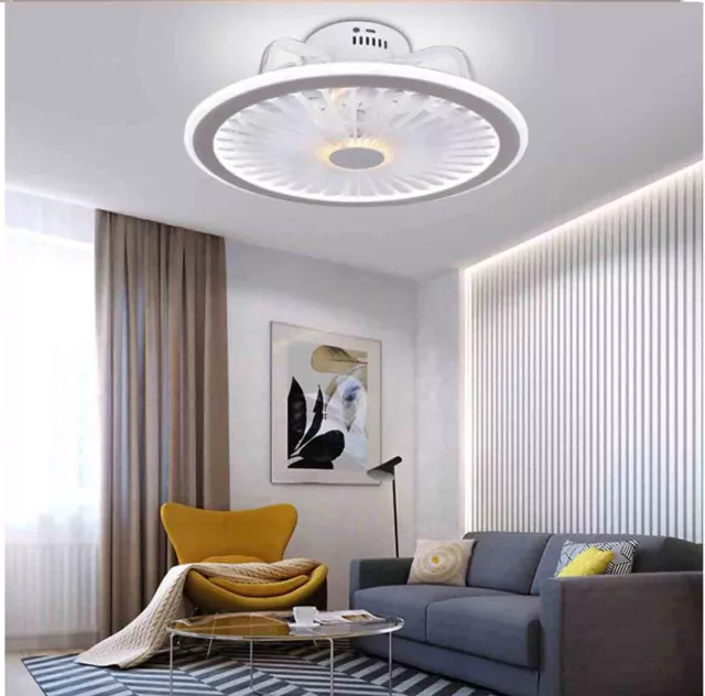 APP and Remote Control Ceiling Lamp with Fan Ceiling Fan Light Diameter Kit 48cm