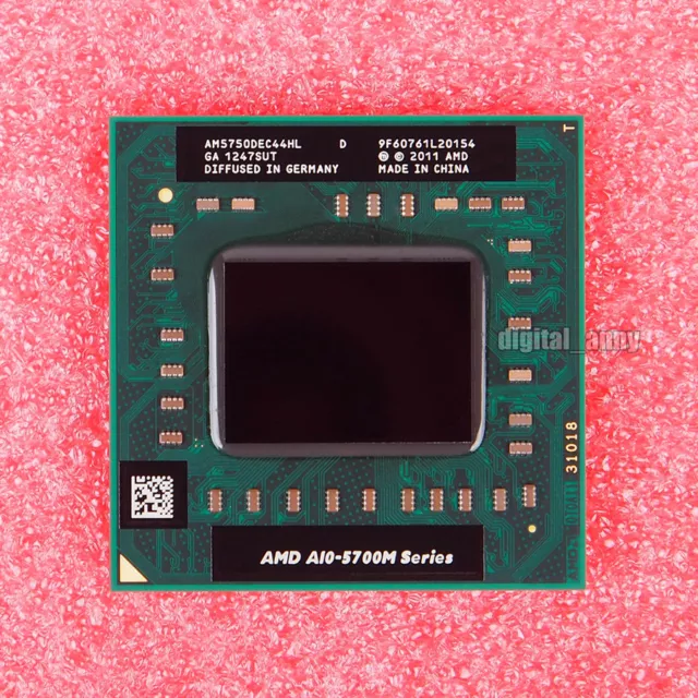 Advanced Micro Devices A10-5750m 2,5 Ghz processore CPU quad-core socket AM5750DEC44HL FS1