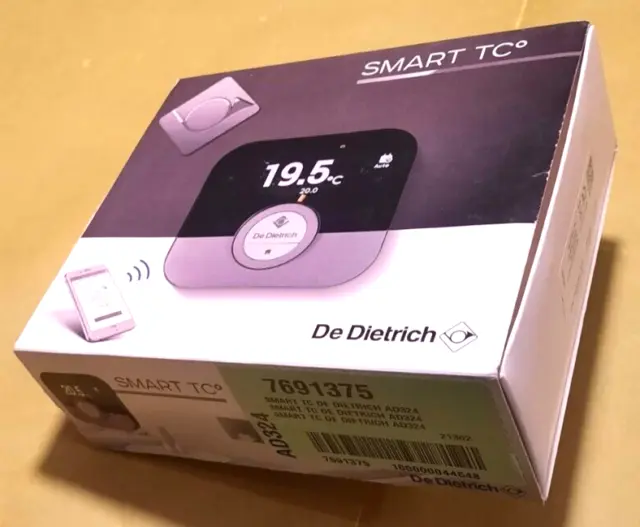 Thermostat De Dietrich Neuf connecté SMART TC° AD324,  Filaire.