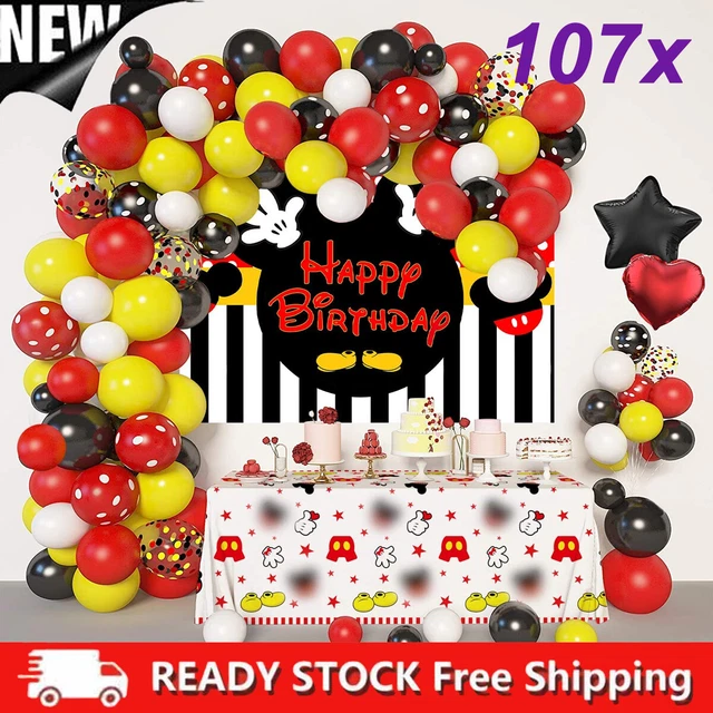 DIWULI Geburtstags-Luftballons Set – 'Happy Birthday', Ca. 45 Cm Groß, Mit Aufblashalm, Für Helium & Luft, Wiederverwendbar