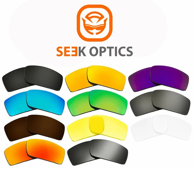 Seek Optics Replacement Lenses for Oakley Square Wire 2 2014 Sunglass UV400 OO40