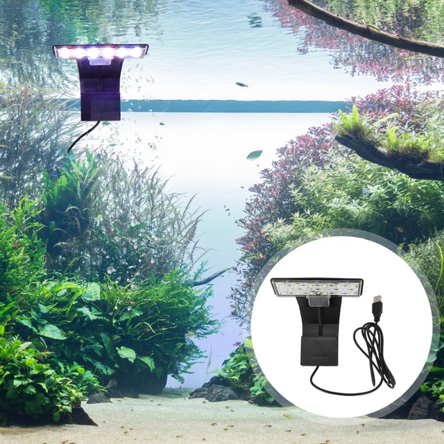 Luces de acuario Enchufe LED Iluminación de acuario Lámpara Para plantas acuáticas
