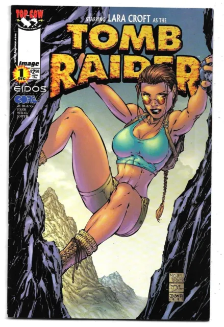 Tomb Raider #1 Lara Croft Michael Turner Variant Cover FN (1999) Top Cow Comics