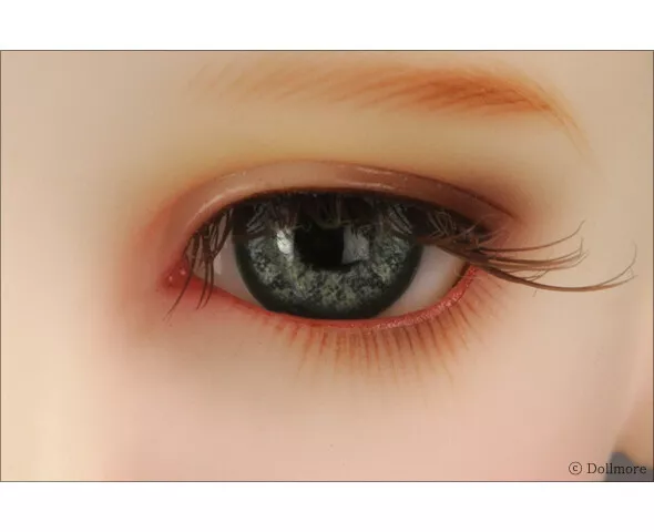 [Dollmore] glass Eyes OOAK 8mm Classic Flat Back Oval Glass Eyes (CC04)