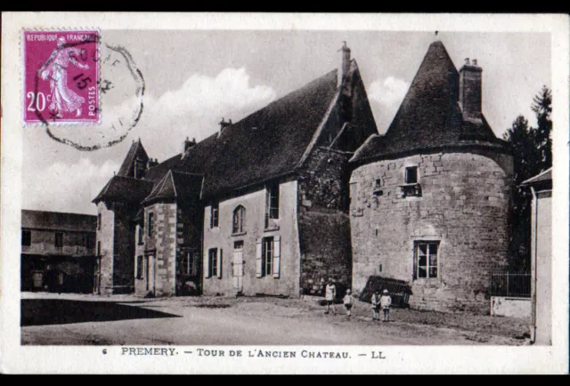 PREMERY (58) VILLA & TOUR animée en 1934