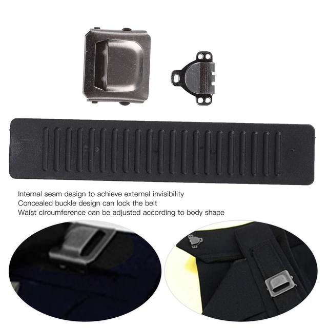 Belt Adjustment Buckle Buckle Replacement 10 Sets Waistband Buckle With Hook