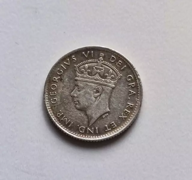 CANADA - Monnaie 5 cents 1945C  George VI Terre-Neuve (Provinces du Canada)